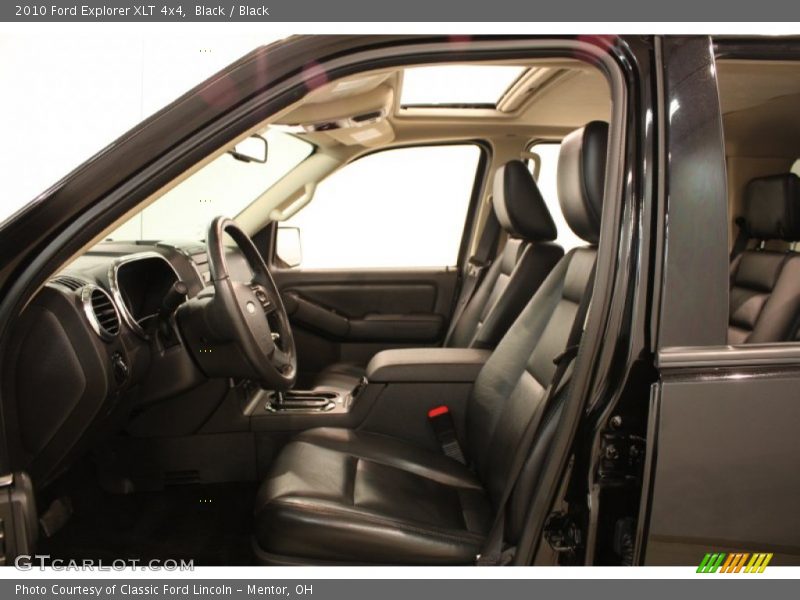 Black / Black 2010 Ford Explorer XLT 4x4