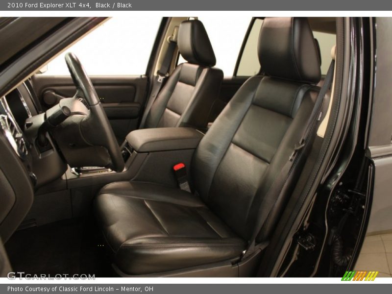 Black / Black 2010 Ford Explorer XLT 4x4