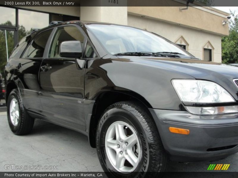 Black Onyx / Ivory 2003 Lexus RX 300