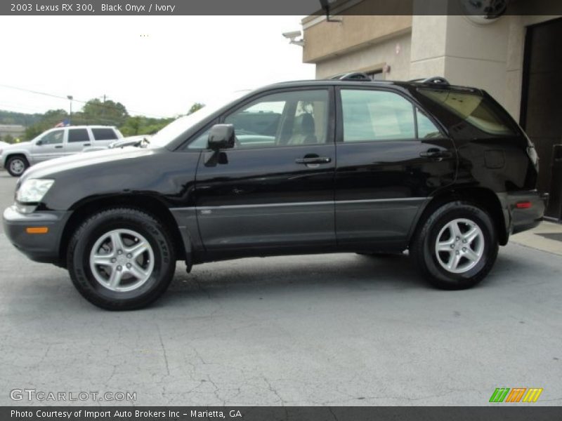 Black Onyx / Ivory 2003 Lexus RX 300