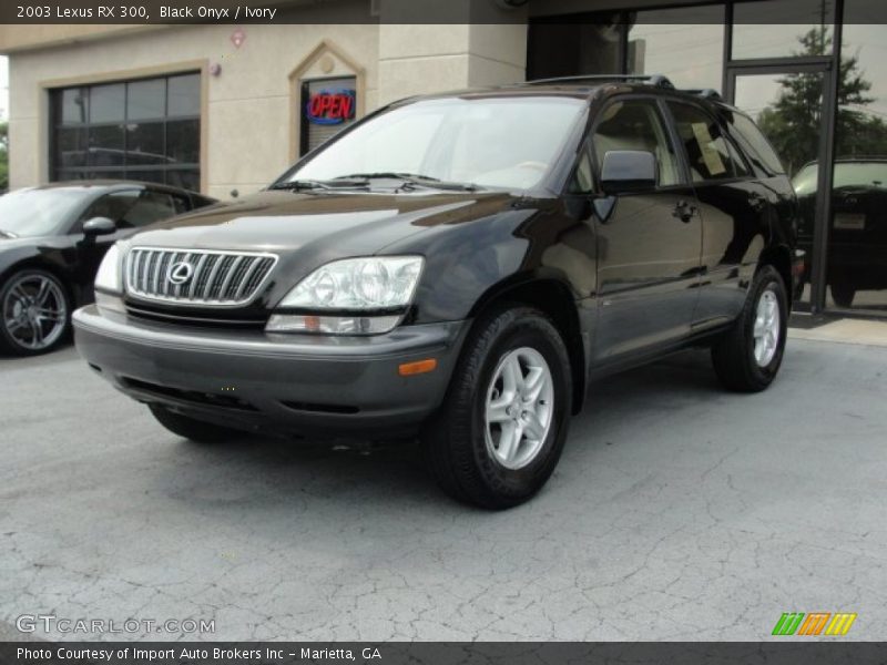 Black Onyx / Ivory 2003 Lexus RX 300