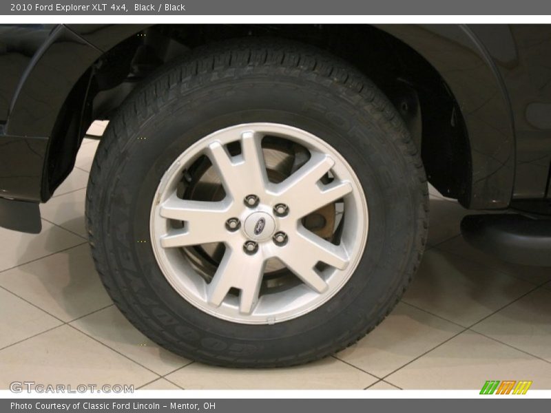 Black / Black 2010 Ford Explorer XLT 4x4