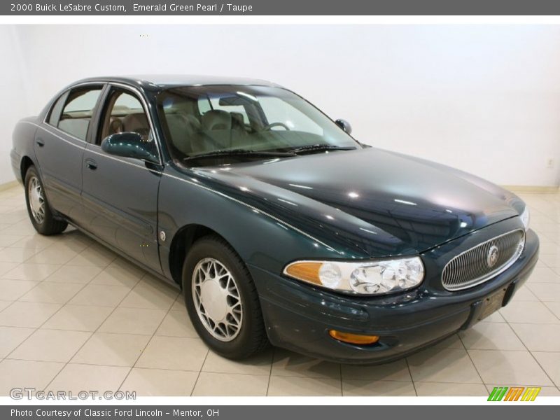 Emerald Green Pearl / Taupe 2000 Buick LeSabre Custom