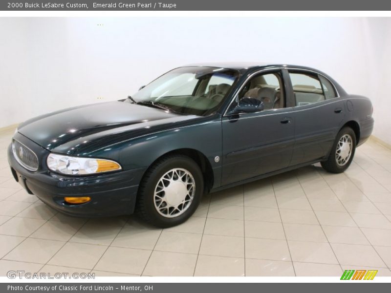 Emerald Green Pearl / Taupe 2000 Buick LeSabre Custom