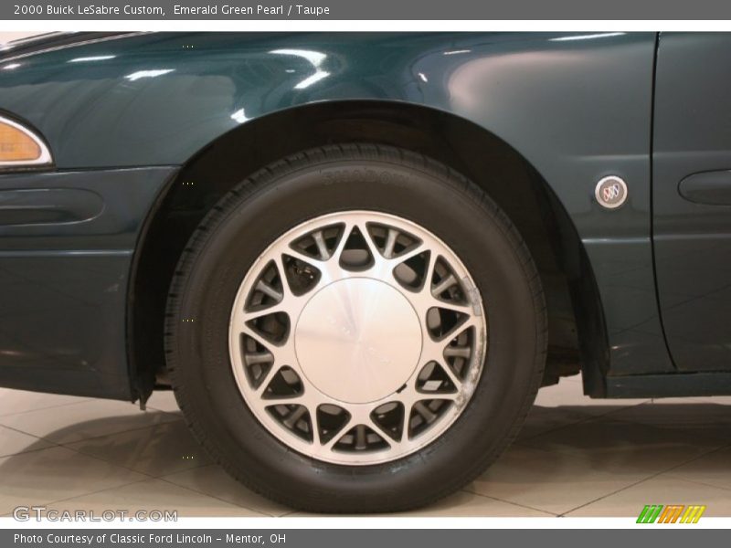 Emerald Green Pearl / Taupe 2000 Buick LeSabre Custom
