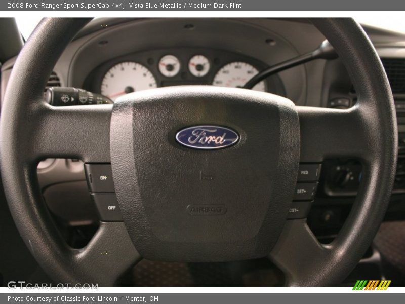  2008 Ranger Sport SuperCab 4x4 Steering Wheel