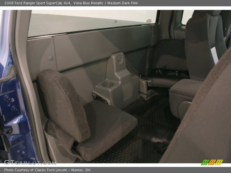 Vista Blue Metallic / Medium Dark Flint 2008 Ford Ranger Sport SuperCab 4x4