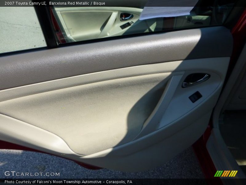 Barcelona Red Metallic / Bisque 2007 Toyota Camry LE