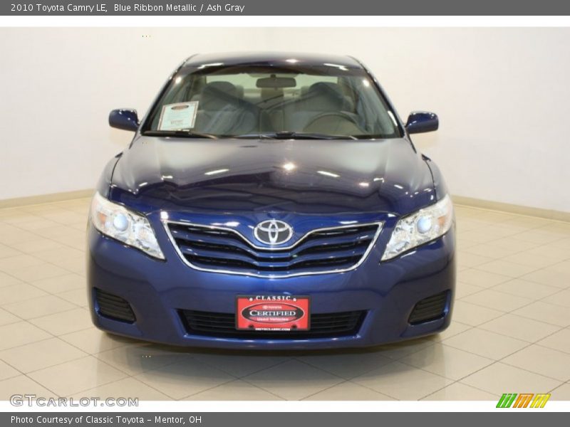 Blue Ribbon Metallic / Ash Gray 2010 Toyota Camry LE