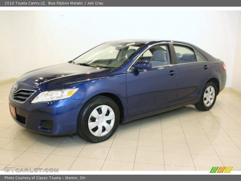 Blue Ribbon Metallic / Ash Gray 2010 Toyota Camry LE