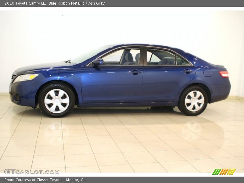 Blue Ribbon Metallic / Ash Gray 2010 Toyota Camry LE