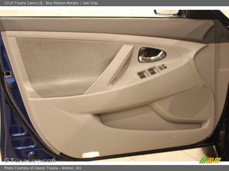 Blue Ribbon Metallic / Ash Gray 2010 Toyota Camry LE