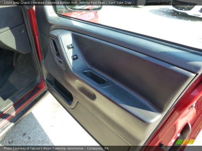 Inferno Red Pearl / Dark Slate Gray 2004 Jeep Grand Cherokee Columbia Edition 4x4