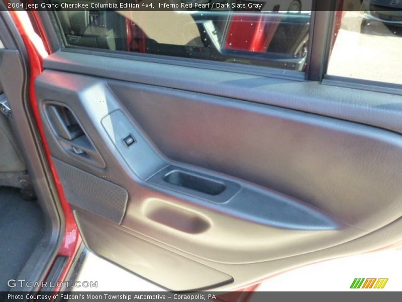 Inferno Red Pearl / Dark Slate Gray 2004 Jeep Grand Cherokee Columbia Edition 4x4