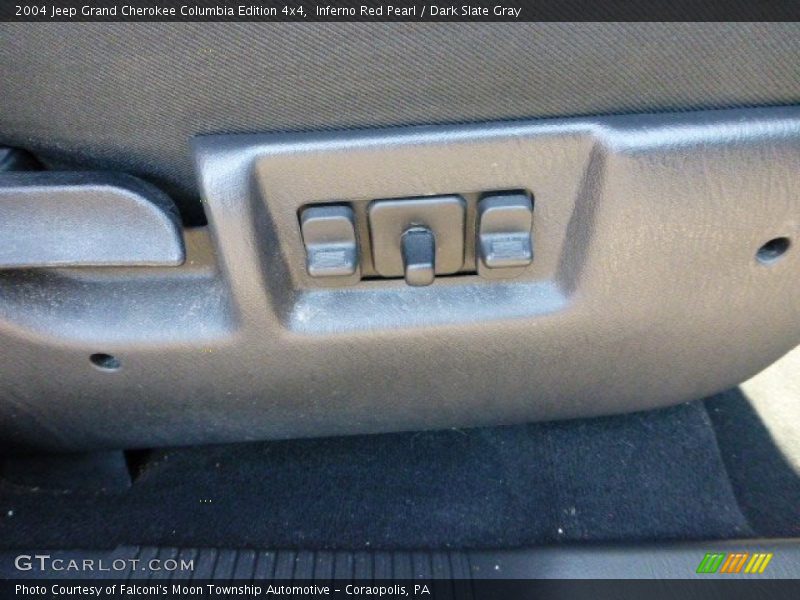 Inferno Red Pearl / Dark Slate Gray 2004 Jeep Grand Cherokee Columbia Edition 4x4
