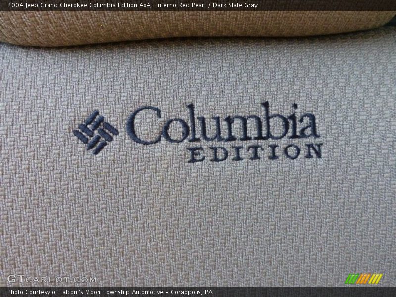  2004 Grand Cherokee Columbia Edition 4x4 Logo