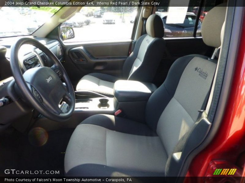 Front Seat of 2004 Grand Cherokee Columbia Edition 4x4