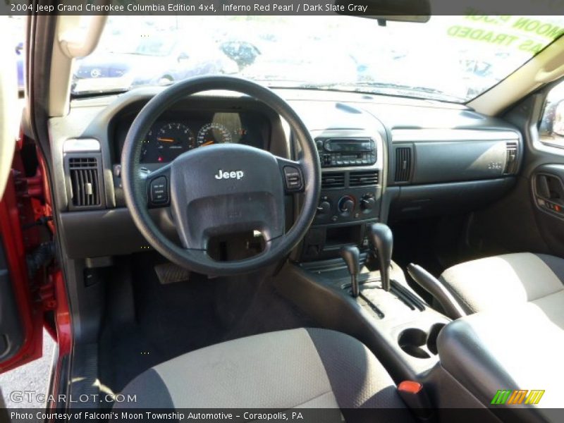 Dark Slate Gray Interior - 2004 Grand Cherokee Columbia Edition 4x4 