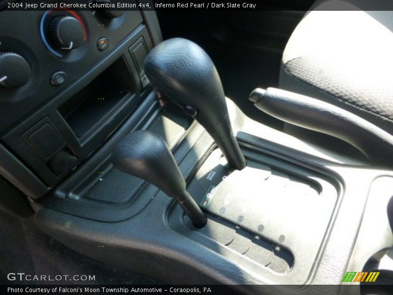 2004 Grand Cherokee Columbia Edition 4x4 4 Speed Automatic Shifter