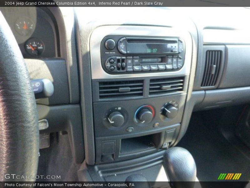 Controls of 2004 Grand Cherokee Columbia Edition 4x4