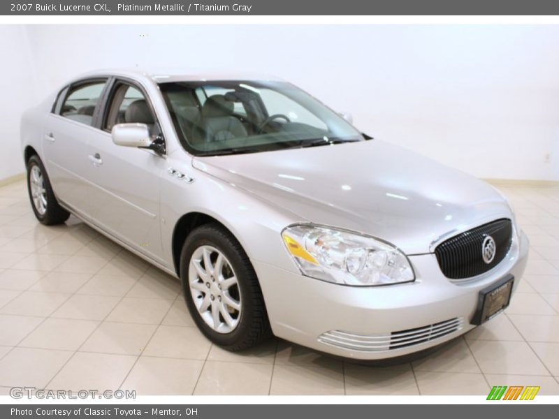 Platinum Metallic / Titanium Gray 2007 Buick Lucerne CXL