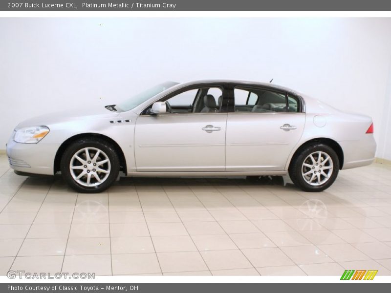 Platinum Metallic / Titanium Gray 2007 Buick Lucerne CXL