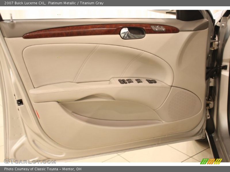 Platinum Metallic / Titanium Gray 2007 Buick Lucerne CXL