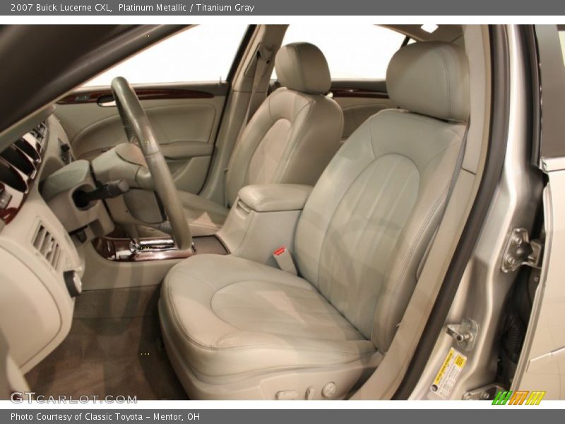Platinum Metallic / Titanium Gray 2007 Buick Lucerne CXL