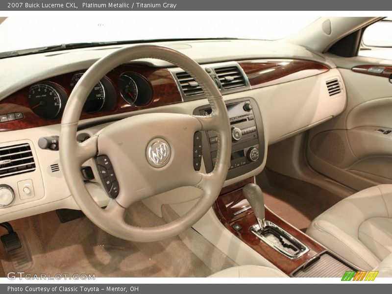 Platinum Metallic / Titanium Gray 2007 Buick Lucerne CXL