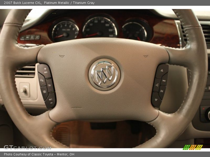 Platinum Metallic / Titanium Gray 2007 Buick Lucerne CXL