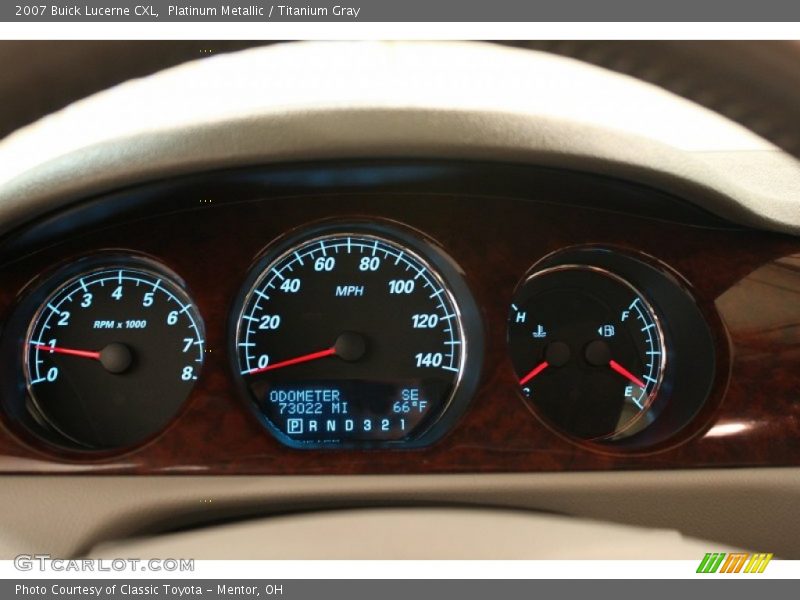 Platinum Metallic / Titanium Gray 2007 Buick Lucerne CXL