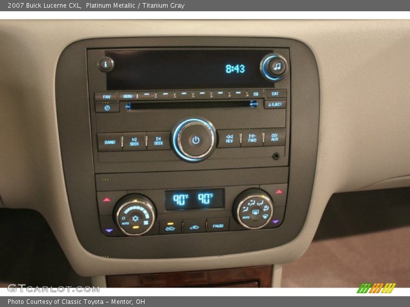 Platinum Metallic / Titanium Gray 2007 Buick Lucerne CXL