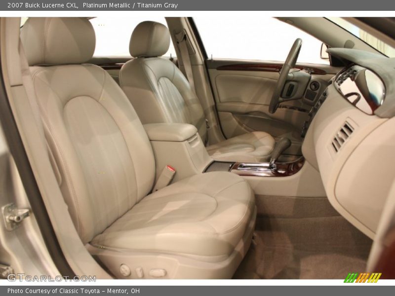 Platinum Metallic / Titanium Gray 2007 Buick Lucerne CXL