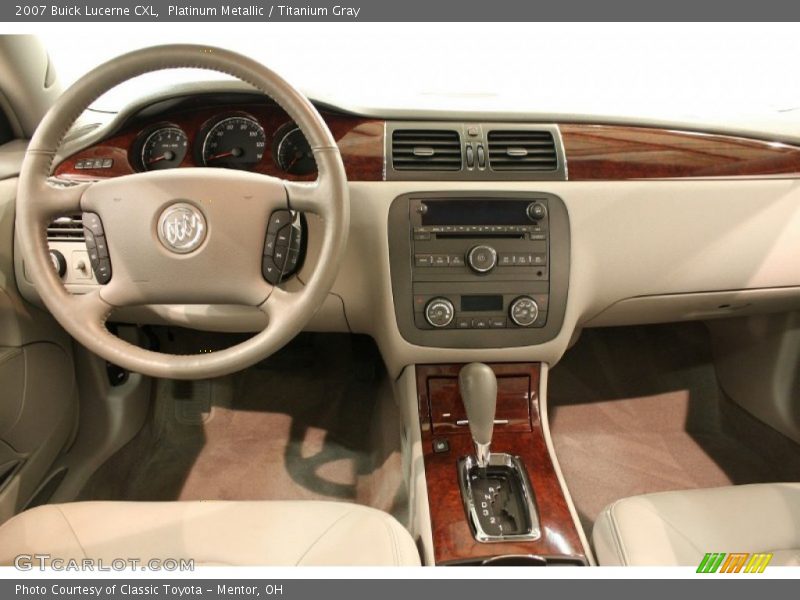 Platinum Metallic / Titanium Gray 2007 Buick Lucerne CXL