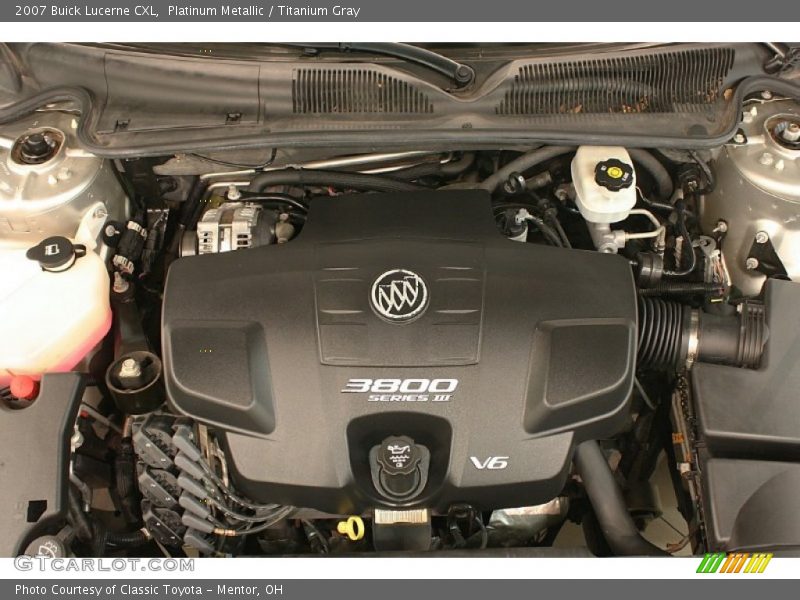 Platinum Metallic / Titanium Gray 2007 Buick Lucerne CXL