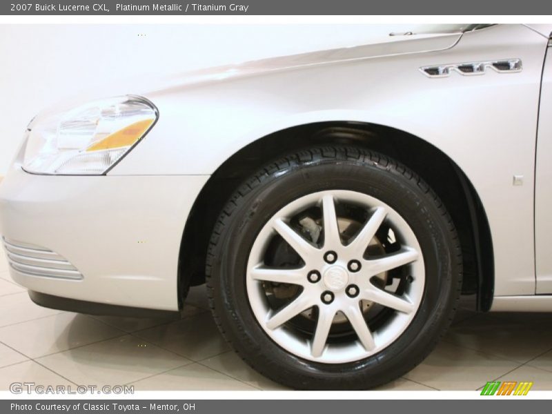 Platinum Metallic / Titanium Gray 2007 Buick Lucerne CXL
