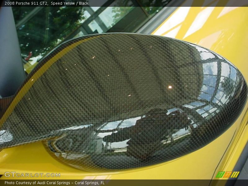 Speed Yellow / Black 2008 Porsche 911 GT2