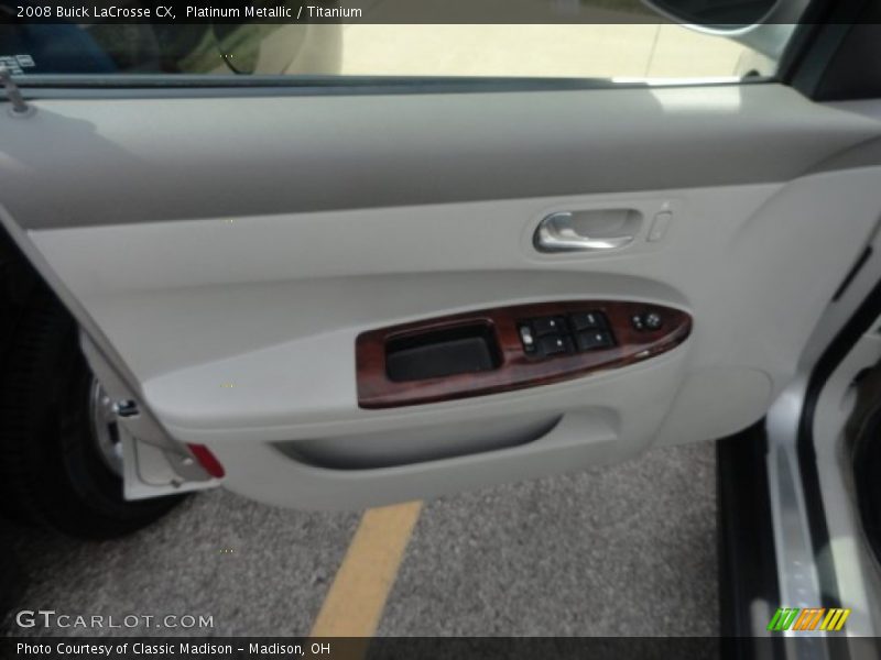 Platinum Metallic / Titanium 2008 Buick LaCrosse CX