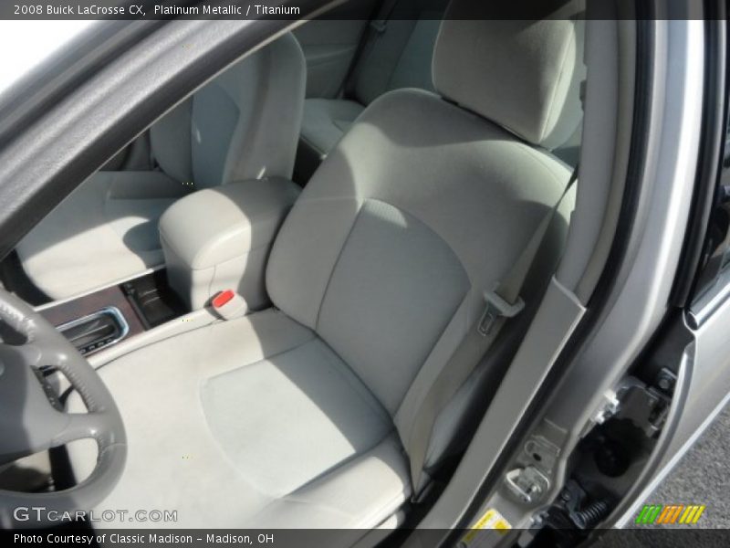 Platinum Metallic / Titanium 2008 Buick LaCrosse CX