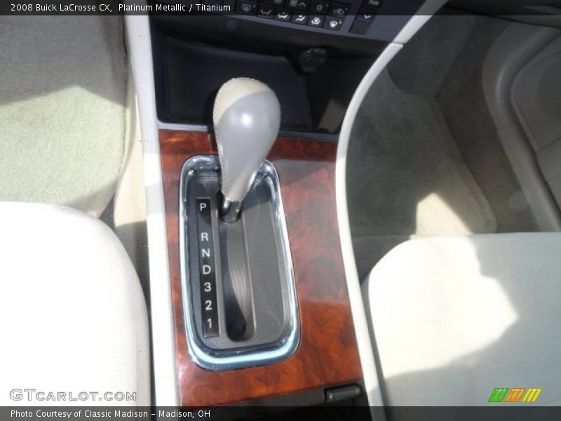 Platinum Metallic / Titanium 2008 Buick LaCrosse CX