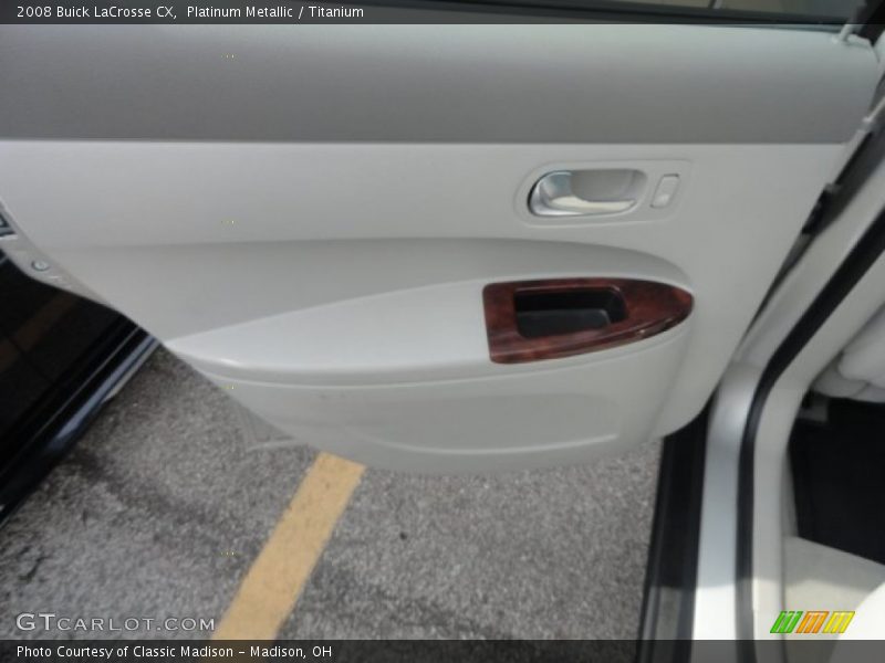 Platinum Metallic / Titanium 2008 Buick LaCrosse CX