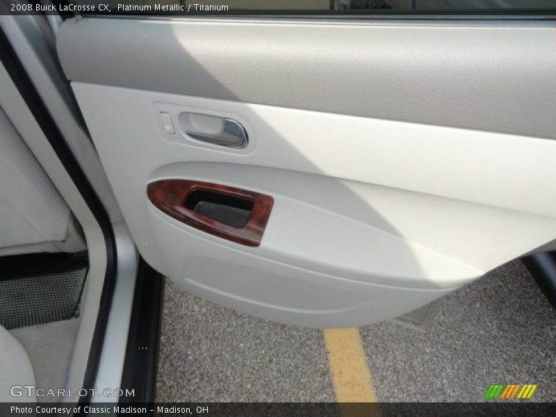 Platinum Metallic / Titanium 2008 Buick LaCrosse CX