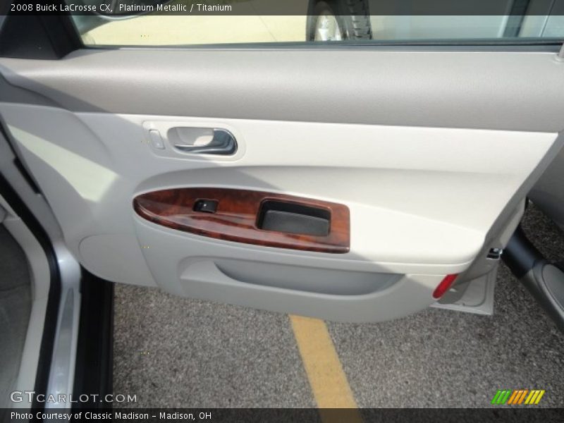 Platinum Metallic / Titanium 2008 Buick LaCrosse CX