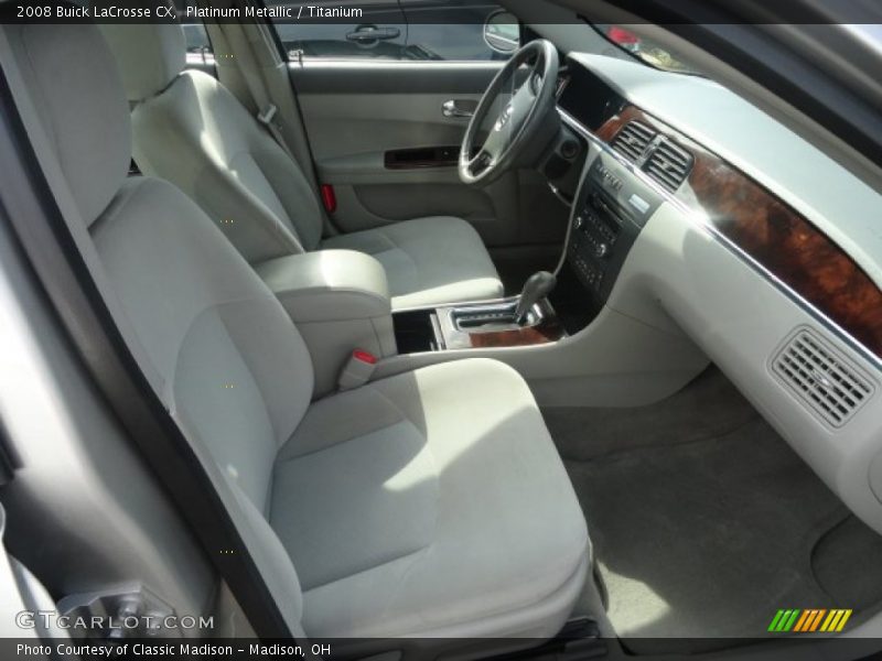 Platinum Metallic / Titanium 2008 Buick LaCrosse CX
