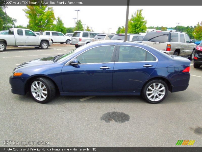  2007 TSX Sedan Royal Blue Pearl
