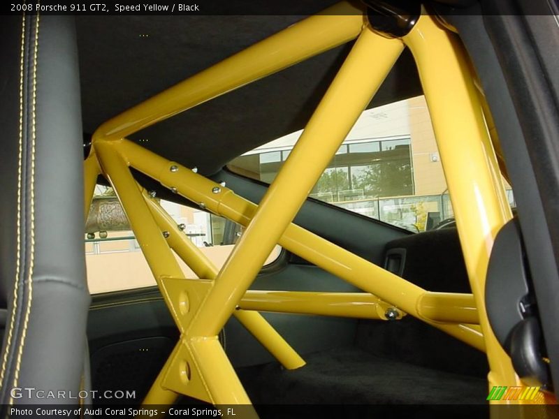 Speed Yellow / Black 2008 Porsche 911 GT2