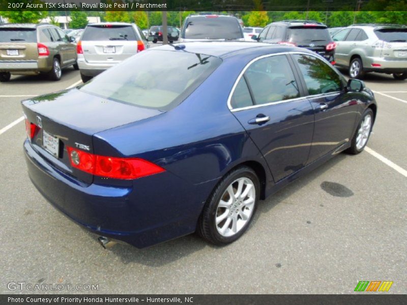  2007 TSX Sedan Royal Blue Pearl