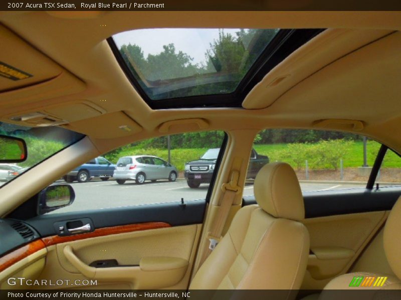 Sunroof of 2007 TSX Sedan