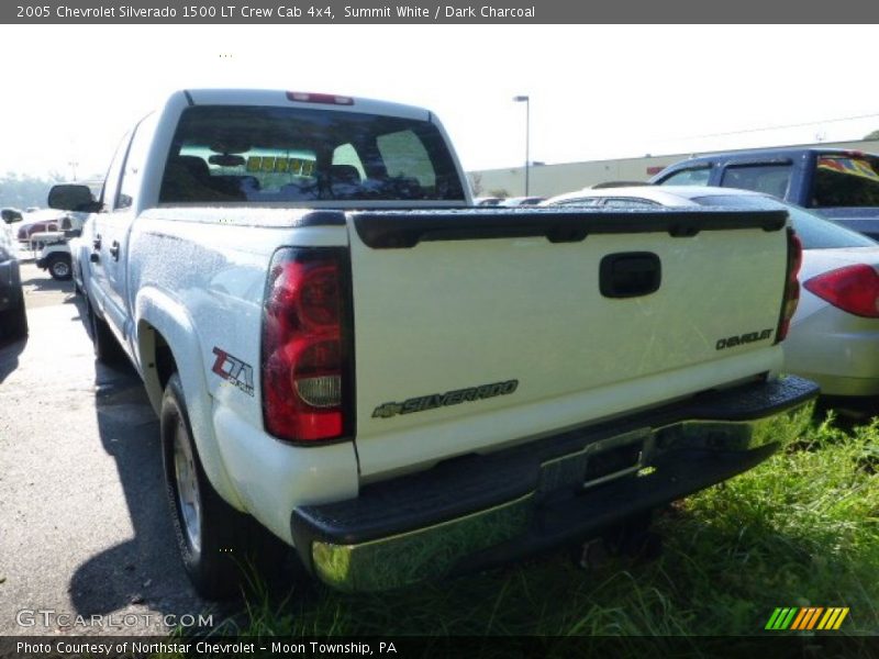 Summit White / Dark Charcoal 2005 Chevrolet Silverado 1500 LT Crew Cab 4x4
