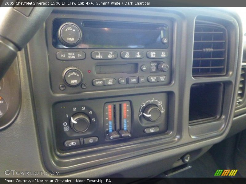 Summit White / Dark Charcoal 2005 Chevrolet Silverado 1500 LT Crew Cab 4x4